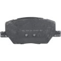 Front Ceramic Brake Pads For Fiat 500x 2016 2017 2018 2019 2020 2 Wheel Set Surestop Pro Line Series Part Number 50018110