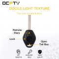 Ocpty 1 X Flip Key Entry Remote Control Fob Ignition Transmitter Replacement For Bmw 318i 318is 318ti 3i 323ci Fzv 3 Buttons