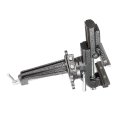 Bench Vise 3 In Universal Clamp Heavy Duty Cast Steel Table With Swivel Base For Metal And Wood Processing Welding Carving 