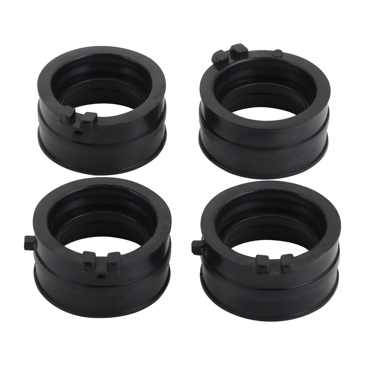 Intake Manifold Pipe Replacement For 16211-mv9-670 Cbr600 Cbr600f2 Cbr600f3 1991-1998 4 Pieces With Keychain