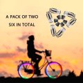 Led Valve Stem Caps Lights Kit 6pcs Colorful Flash Tyre Wheel Cap For Car Bike Bicycle Motorcycle Tire Light Cool Stems