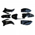 Tdpro Plastic Fender Fairing Kit For Ttr-r110e Pit Dirt Bike Black
