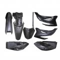 Tdpro Plastic Fender Fairing Kit For Ttr-r110e Pit Dirt Bike Black