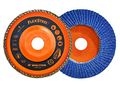 Walter Surface Technologies 15w712 High Performance Flap Disc Zirconia Alumina Diameter 7 8 Arbor 120 Grit Pack Of 10 