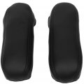 Leather Seat Armrest Cover Replacement Ford For Excursion 2000-2005 Black Automotive Covers One Pair