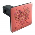 Red Heart Lady Bugs Love Valentine Tow Trailer Hitch Cover Plug Insert
