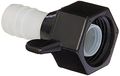 Shurflo 2446 1 2 X4 Npt 2 Barb Straight Wingnut Swivel Adapter 