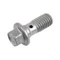 Multi Purpose Bolt For Cadillac Escalade 2005 2006 Hex Head Flanged Steel Zinc Nickel Finish 8 Grade 11 Mm Tool Size Silver 