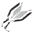 Tcmt Led Radiator Grill Panel Lights Fit For Honda Goldwing 1800 Gl1800 Tour 18-up 