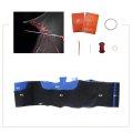 Mewant Black Blue Suede Diy Hand Sew Wrap Car Steering Wheel Cover For Bmw 5 Series G30 G31 2017-2019 6 Gt G32 2018-2019 7 G11
