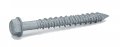 Confast 1 4 X 2-1 Concrete Screws 410 Stainless Steel Hex With Drill Bit For Anchoring To Masonry Block Or Brick 50 Per Box