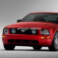 Compatible With Ford Mustang Pair Of Black Housing Clear Corner Headlights Smoked Lens Fog Lights