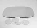 Fits 01-04 Dakota 01-03 Durango Left Driver Mirror Glass Lens Folding Type Mirrors W Adhesive Usa More Than 1 Option 