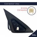 Spieg Ni1320163 Driver Side Mirror Replacement For Nissan Altima Sedan 2008-2012 Power Non-folding Non-heated Paintable Glossy