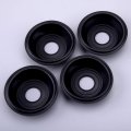 4pcs Black Carburetor Vacuum Plunger Diaphragm Replacement Fit For Kawasaki En450 454 Ltd 1985-1990