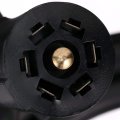 Trailer Molded Connector 7 Way 8 Ft Uscar Style Vehicle With Uv Resistant Cable And Blade Type Model 58111 