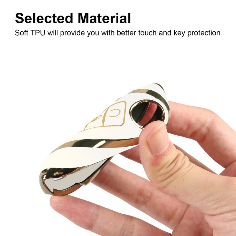 Key Fob Cover With Keychain For Nissan Altima Armada Maxima Murano Pathfinder Rogue And Infiniti Soft Tpu Case 5 Button Remote