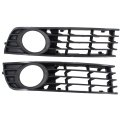 Newyall Set Of 2 Front Left Driver And Right Passenger Side Bumper Fog Light Lamp Cover Grille Grill Assembly