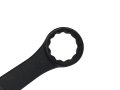 Jumbo Raised Panel Combination Wrench 1 75 In Sae Black Oxide Finish Alloy Steel Box End 