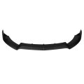 Front Bumper Lip For 2015 2018 Mercedes Benz C Class W205 Sport B Style Unpainted Black Pp Spoiler Splitter Air Dam Chin 