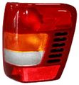 Right Tail Light Assembly For 1999 To 2002 Jeep Grand Cherokee Led Waterproof Rear Lamp With Polycarbonate Red Lens Part Number 