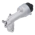 Aluminium Engine Oil Filter Housing Replacement For Mini Cooper R55 R56 R57 2007 2008 2009 11428643762 11427558521