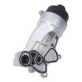 Aluminium Engine Oil Filter Housing Replacement For Mini Cooper R55 R56 R57 2007 2008 2009 11428643762 11427558521