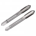2 Pairs Metric Hand Tap Set M7 X 0 75er Bottom Thread Taps Alloy Tool Steel Screw Tap Kit Threading Tapping Tools For Repair 