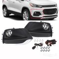 1 Pair Of Clear Lens Fog Lights Assembly Wiring Switch Kit Replacement For Trax 2017-2020 