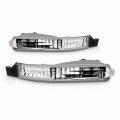 Amerilite Bumper Parking Lights Clear Set For 92-93 Honda Accord Passenger And Driver Side