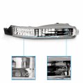Amerilite Bumper Parking Lights Clear Set For 92-93 Honda Accord Passenger And Driver Side