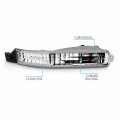 Amerilite Bumper Parking Lights Clear Set For 92-93 Honda Accord Passenger And Driver Side