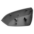 Passenger Side Rearview Mirror Cover Cap For Audi Q5 Sq5 2018-2024 Primed Gray With Turn Signal Hole Without Blis Version