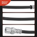 A-premium Rear Brake Hydraulic Hose Compatible With Chevy Cadillac Pontiac Saab And Saturn Models Catera Lemans 9-5 L100 L200