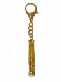 Feng Shui Import Yellow Victory Dragon Baton Key Chain 