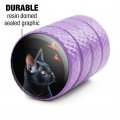 Black Cat Butterflies Valve Stem Caps For Tire Rim Wheel Purple Aluminum Schrader Type Air Covers 4 Pieces 0 55 In Tall