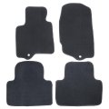 Floor Mats Carpet For Infiniti Fx35 Fx50 Qx70 2009 2017 4 Piece Set Black Velour And Plastic Interior Front Rear Row Direct 