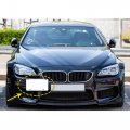 X Autohaux Car Front Bumper Tow Hook License Plate Mount Bracket Holder Set For Volkswagen Golf Mk6 2010-2014 Jdm Euro Style