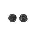 20pcs M3 X 0 5 Nylon Insert Hex Lock Nuts 304 Stainless Steel Self-locking Stop Nut For Industrial Construction Fasteners Black 