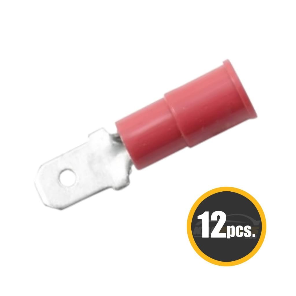 Wire Terminal Red 3 16 Inches Width Size 22-18 Ga Gauge
