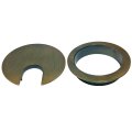 Electriduct 2-3 8 Metal Desk Grommet Two-piece Design Brushed Bronze 3 Pack Set