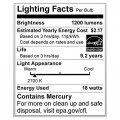 Satco 18gu24 27 Compact Fluorescent Spirals Cfl 18w Gu24 T2 Bulb Pack Of 6