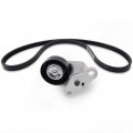 Loosoo A C Tensioner Kit 90k-38159 With Belt For Cadillac Escalade 2002-2008 Chevrolet Avalanche Express 2003-2008 Replace 