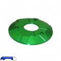 Tc-motor Billet Aluminum Ignition Cover Engine Mounts For Kawasaki Klx110 Dirt Pit Bike Klx110l Green