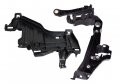 Bapmic 8k0941453 Front Left Right Headlight Mounting Support Plate Bracket Set For Audi A4 S4 08-12