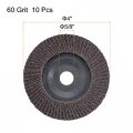 Uxcell 4 Inch Flap Disc 60 Grit Sanding Grinding Wheels Silicon Carbide Abrasive 10pcs
