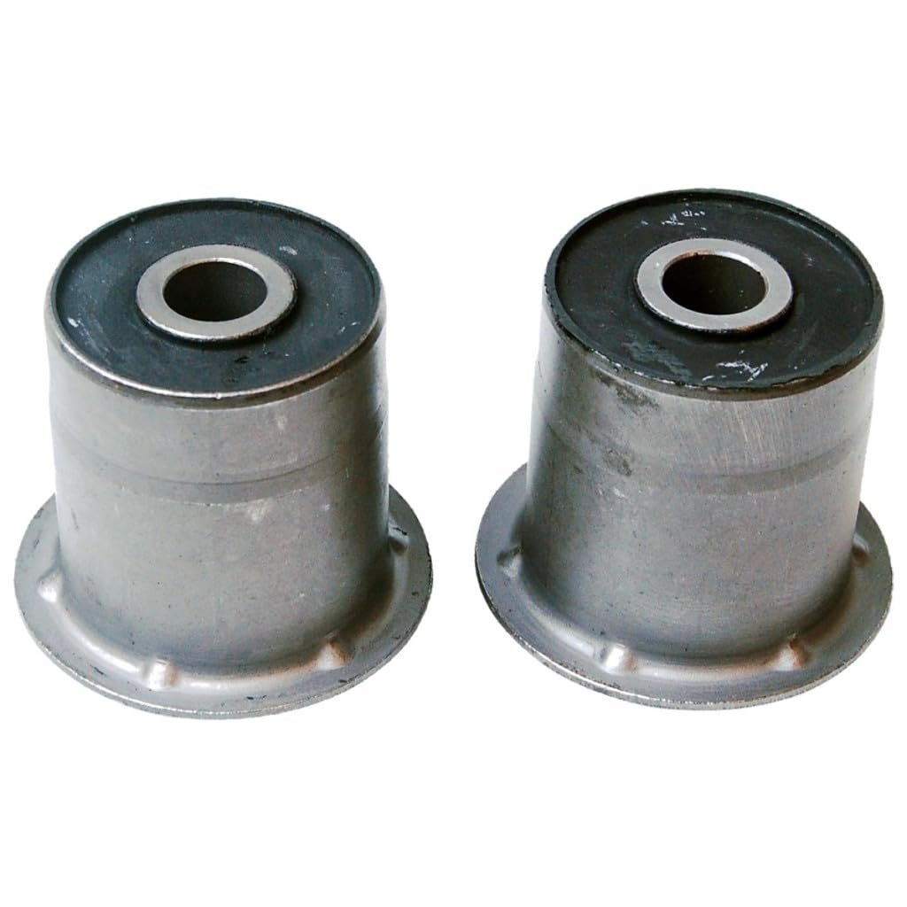 Control Arm Bushing Set For 2002 2003 2004 2005 Mercury Mountaineer Natural Rubber Silver 2 Piece 0 58 Inside And 1 97 In