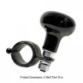 Tricktoppers Gloss Black Aluminum Steering Wheel Spinner Suicide Brody Knob For Hot Rod Customs Car Truck Suv Tractor Trailer