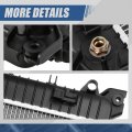 34 Inches Wide Core Dpi 13569 Factory Style 1-row Cooling Radiator Compatible With Cadillac Escalade Esv Silverado Sierra