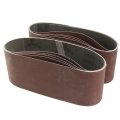 Uxcell 4-inch X 24-inch Aluminum Oxide Sanding Belt 800 Grits Sandpaper Flush Joint For Sander 10pcs